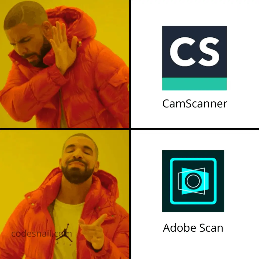 alternative of chinese apps,  camscanner alternative adobe scan