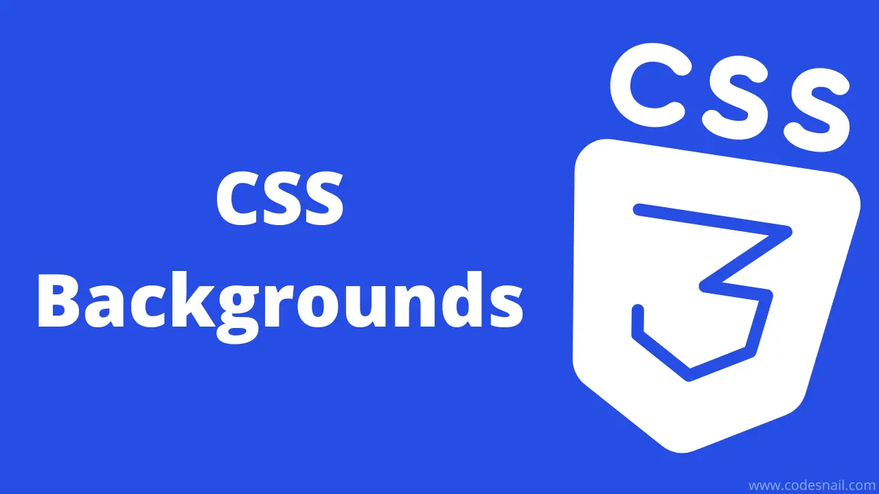 CSS Backgrounds