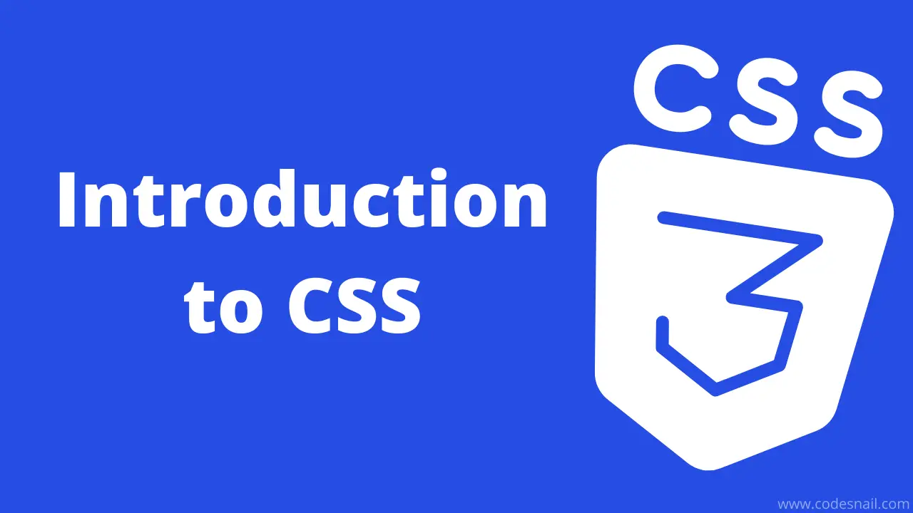 Introduction to CSS