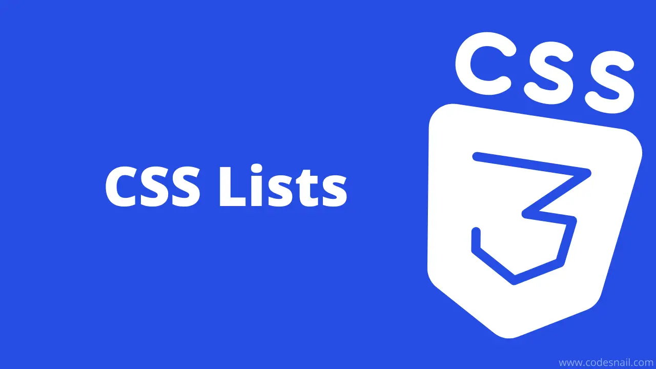 CSS Lists