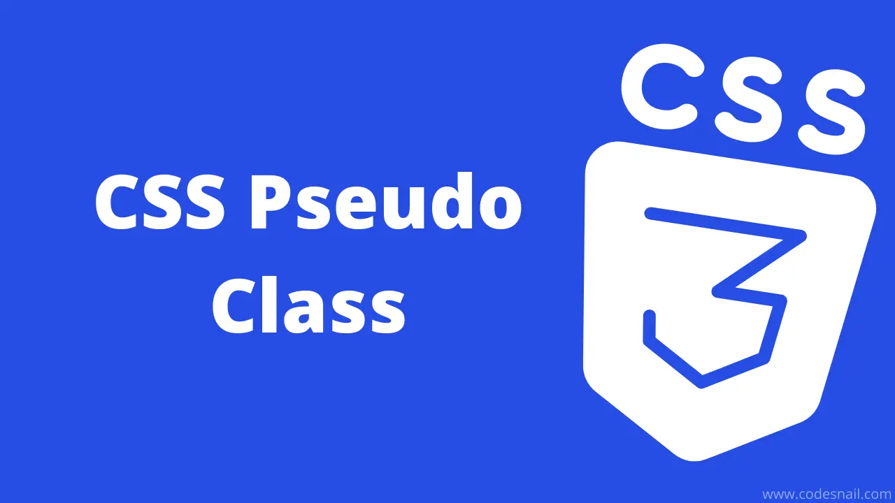 CSS Pseudo Class