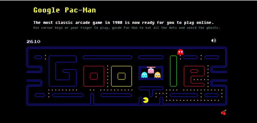 google pac-man