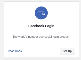 facebook login django