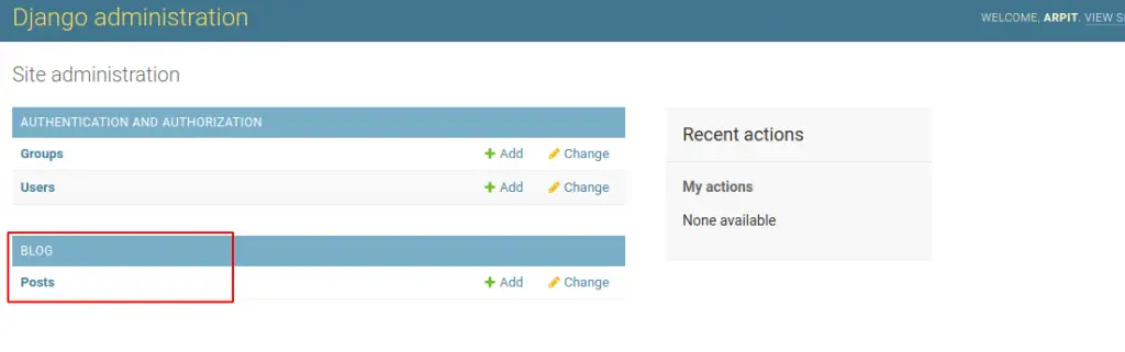 django admin, post model, making post model for blog django blog tutorial