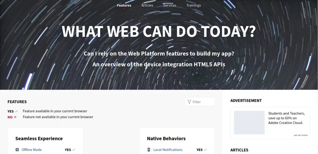 what web can do today top tools for web developers