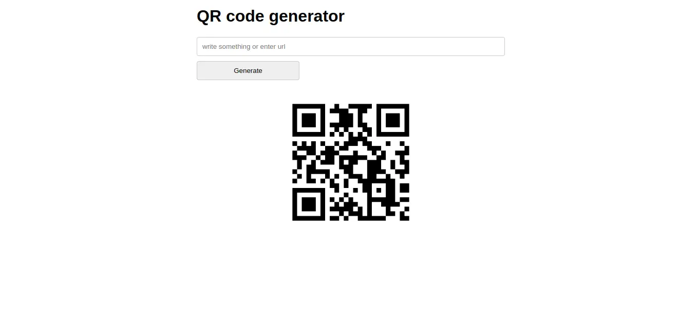 How to generate QR code in Django