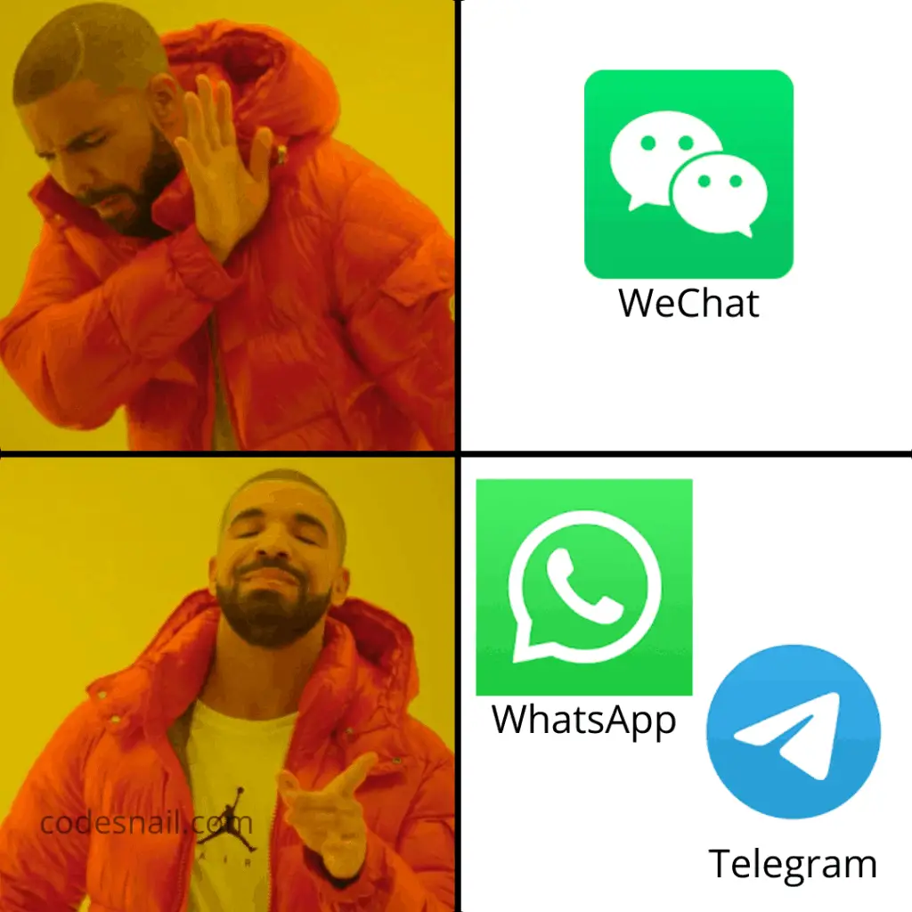remove chinese apps and install their alternative, wechat alternative apps