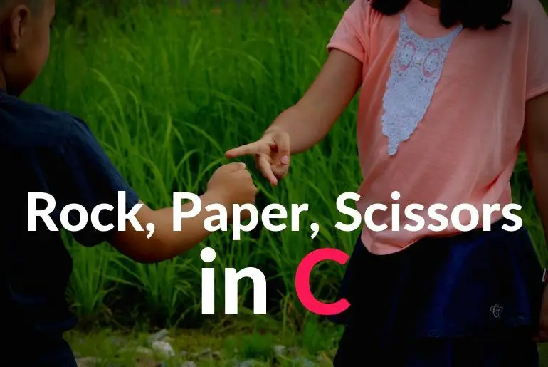 Rock, Paper, Scissors Game in C Program Mini Project