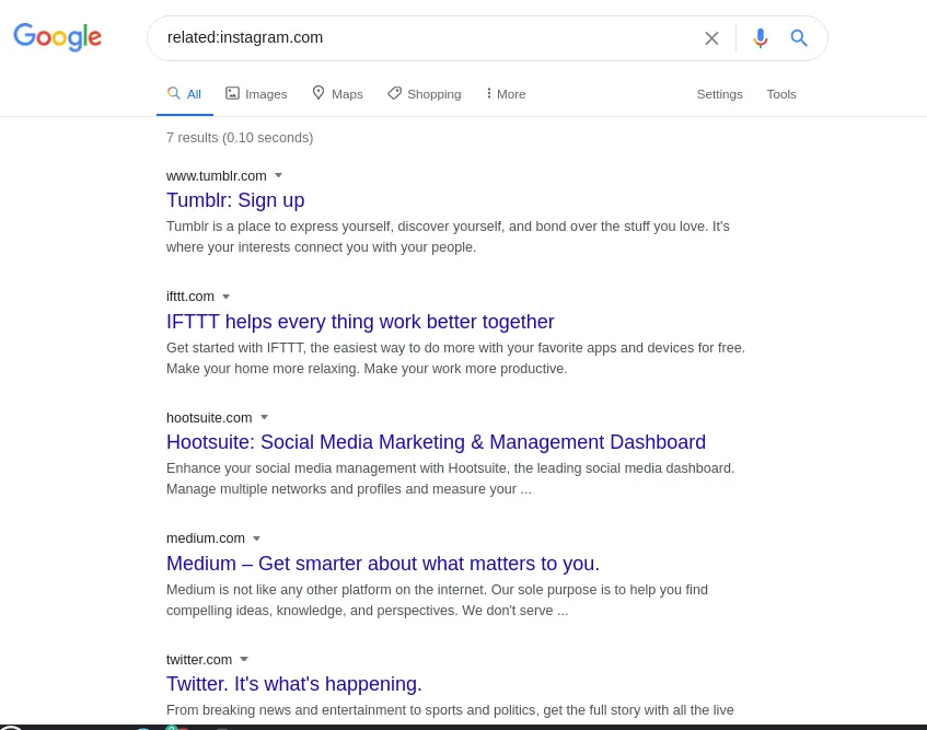 similar site google related google search tricks