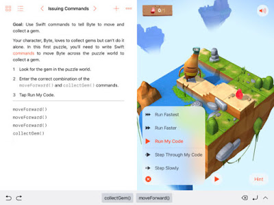 swift playground for kids, kids programming language