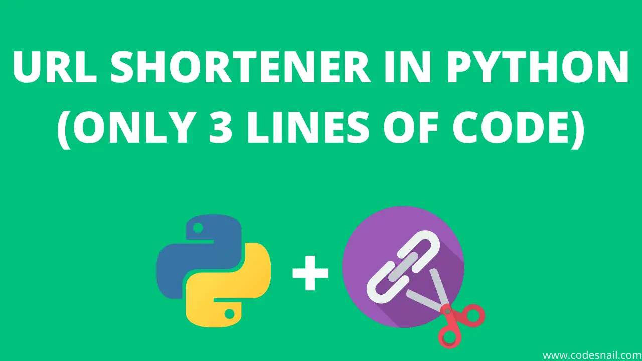 URL Shortener in Python